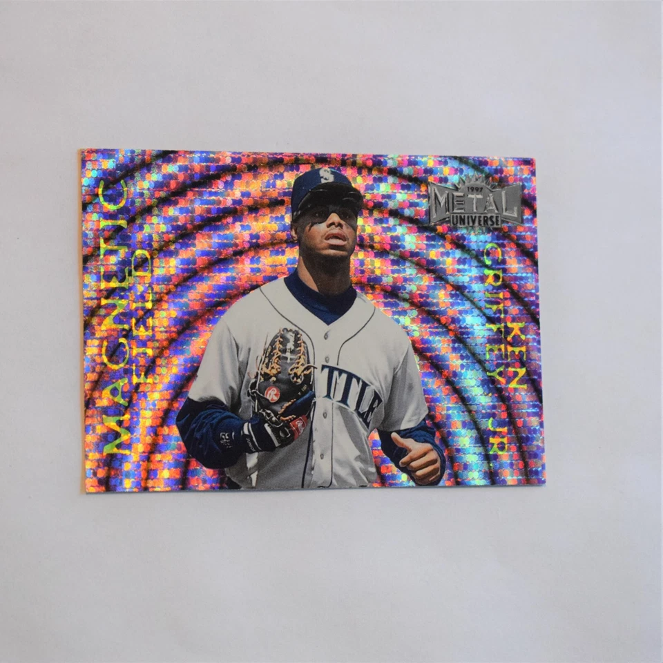 1997 Ken Griffey Jr Fleer Metal Universe Magnetic Field - Image 1 of 1