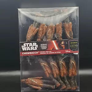 Juego de luces navideñas Star Wars Chewbacca (juego de luces de 10 unidades) Nuevo - Imagen 1 de 5
