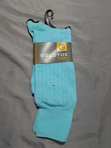 Gold Toe "G Collection" Men's Size 6-12.5 Rayon Rib Dress Socks - Picture 1 of 6