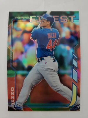 ANTHONY RIZZO 2014 TOPPS FINEST REFRACTOR CARD# 77 - Image 1 of 4