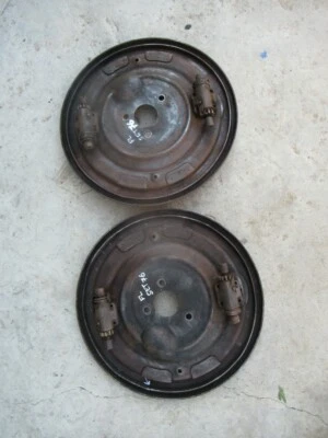 Porsche 356 B Front Brake Backing Plates   Set#76   FL Foto 1 de 4