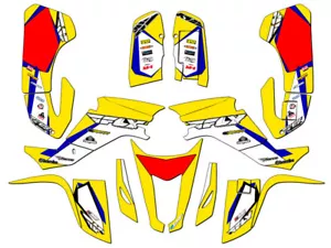2003-2008 LTZ 400 13 FLY Yellow Senge Graphics Kit Compatible with Suzuki - Picture 1 of 7