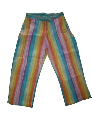 New Oilily Vintage Girls Cotton Capri Pants Shorts Size 164 US 14 - Image 1 of 4