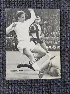 Rare 1969/70 Johan Cruyff Rookie Cor Du Buy Puma Card Cruijff - Ajax Barcelona - Picture 1 of 2