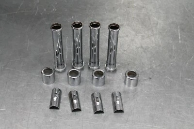 Bonito conjunto de tubos de cubierta de varilla de empuje Harley Davidson Softail Fat Boy OEM usado Foto 1 de 4