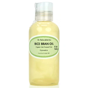 4 Oz Premium Rice Bran Oil Pure Organic Cold Pressed Best Fresh Multi Purpose - Picture 1 of 5