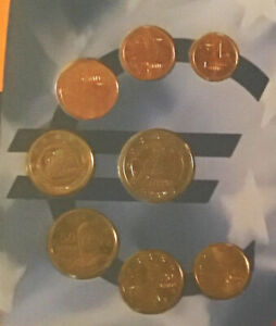 Der ERSTE Euro-Kursmünzensatz + Gedenkmünze Griechenland Greece
