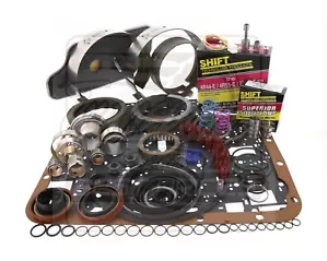 Fits Ford 4R44E 4R55E Transmission 2wd Rebuild DLX Level 2 Kit 95-96 - Foto 1 di 1