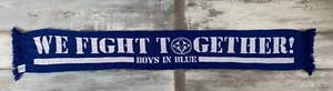 SV Darmstadt 98 Fan Schal ⚽️ „We Fight Together“ „Boys In Blue“ ⚽️ Original Top - Bild 1 von 3