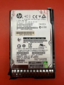 HPe 718162-B21 1.2TB 6G SAS 10K 2.5 DP ENT HDD In 718292 Tray hard drive G8 G8 - Picture 1 of 1