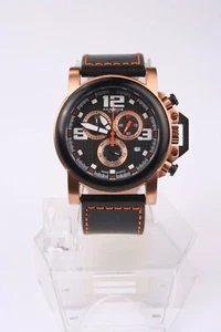 Akribos XXIV Chronograph Rose gold Swiss watch AK429BRG  - Picture 1 of 11