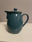 Denby Pottery Cottage Blue Pattern 1.5 Pint Coffee/ Tea Pot in Stoneware