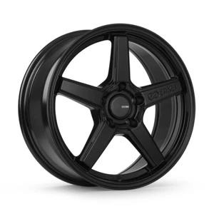 ENKEI Quasar Rim 17X7.5 5X100 Offset 45 Gloss Black (Quantity of 4) - Picture 1 of 2
