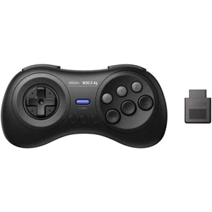 8Bitdo M30 2.4G Wireless Gamepad Controller for Sega Genesis - Black - Bild 1 von 4