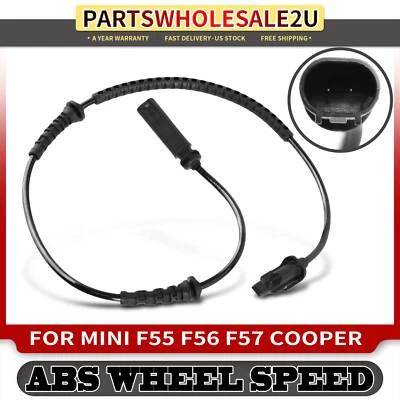 Sensor de velocidad de rueda ABS delantero izquierdo o derecho para Mini Cooper 2014-2020 34526858468 Foto 1 de 4
