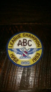 1952-1953 ABC League Champion Vintage Bowling Patch - Picture 1 of 1