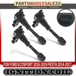 3x Ignition Coils for Ford EcoSport 2018-2021 Fiesta 2014 2015-2017 L3 1.0L 1.5L - Picture 1 of 8