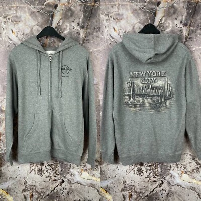 Sudadera con capucha Hard Rock New York City para hombre edición limitada talla mediana Foto 1 de 4