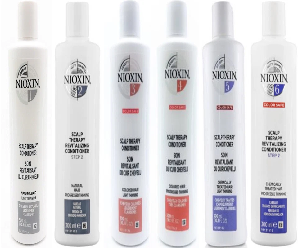 Nioxin 1/2/3/4/5/6  Scalp Conditioner 10.1oz 300ml New Packages - Image 1 of 1