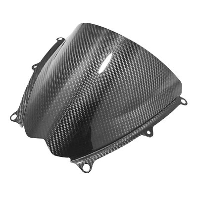 Parabrisas de fibra de carbono seco 100 % real 3K para Suzuki GSXR 1000 K8 2008 Foto 1 de 4
