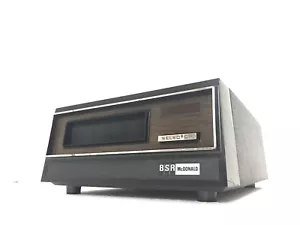 BSR McDONALD TD 8S Stereo 8-Track Playback Deck Vintage Working 220 V Good Look - Imagen 1 de 17
