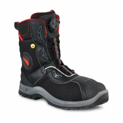 Red Wing Petroking XT 8" 3212 Cordura Boa Safety Work Boot Black Sizes 3-13 - Image 1 of 4