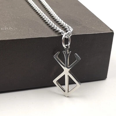 Runa de berserker guerreros acero S colgante collar caja/cuba/figaro/cadena trigo - Imagen 1 de 4