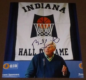 BOB BOBBY KNIGHT SIGNED INDIANA HOOSIERS 8x10 PHOTO NCAA BASKETBALL HALL OF FAME - Picture 1 of 1