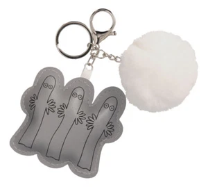 Moomin Reflector Bag Decoration Key Chain Hattifatteners - Picture 1 of 1