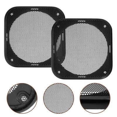2pcs Speaker Grills Car Subwoofer Speaker Grill Speaker Accessories - Image 1 of 4