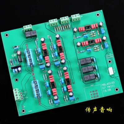 Assembled MBL6010D Three Way Audio Source Switching Preamplifier Board - Image 1 of 2