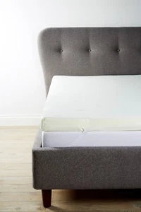 Mattress Topper - Orthopaedic Memory Foam with Zipped Cool Touch Cover & Straps. - Picture 1 of 12