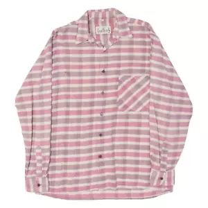 BAUERN Herren Hemd Rosa Gestreift Langarm M - Bild 1 von 6
