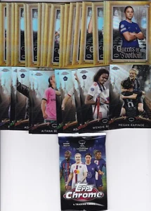 2022-23 Topps Chrome UEFA Women's Champions League COMPLETE SET #1-100 -W/INSERT - Picture 1 of 2