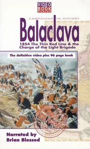 BALACLAVA 1854 - THE THIN RED LINE & THE CHARGE OF THE LIGHT BRIGADE: VHS & BOOK - Picture 1 of 5
