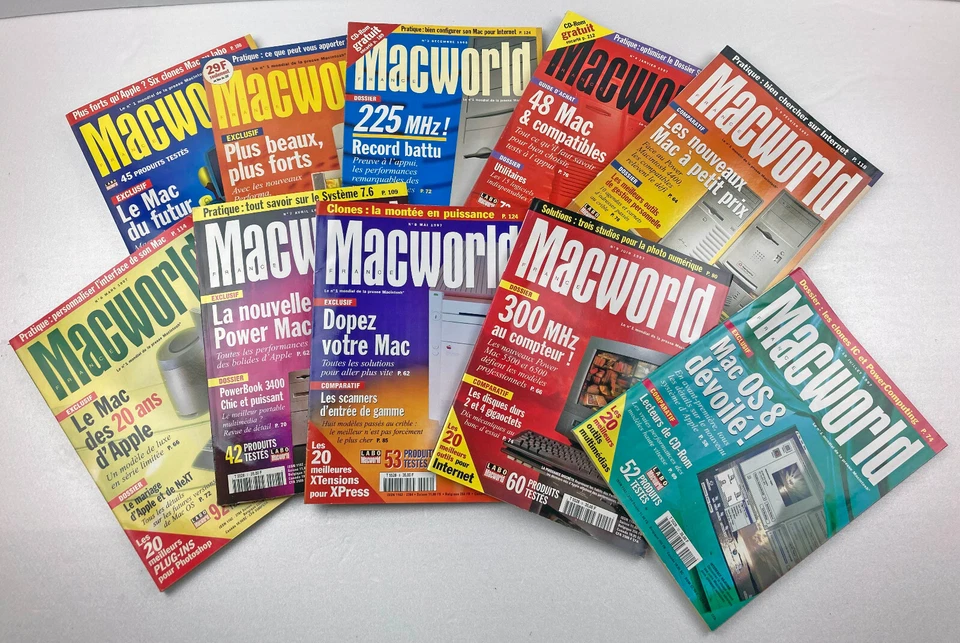 Numéros 1 à 10 du magazine Macworld France (1996-1997) - Photo 1/1