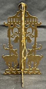 1985 Danbury Mint 23KT vergoldet Ornament Rentier nicht mehr produziert Stück 4,25" Höhe - Bild 1 von 4