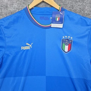 Maglia Calcio Home 2022-23 Uomo Puma Nazionale Italia XL Italia Nuova con etichette - Foto 1 di 11