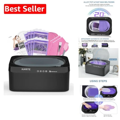 Calentador de cera de parafina Home Spa con control de temperatura de precisión y 8 recargas Foto 1 de 4