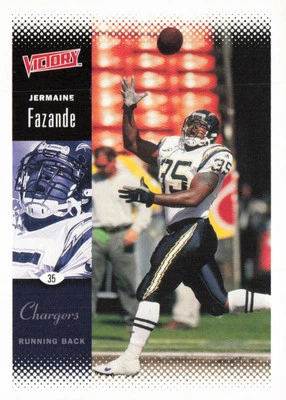 2000 Upper Deck Victory #155 Jermaine Fazande - Image 1 of 2