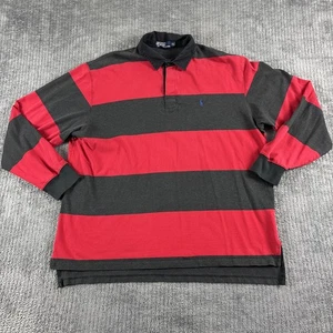 Camisa de Rugby Polo Ralph Lauren Para Hombres XXL Ligera Manga Larga Rayas Preppy - Imagen 1 de 12
