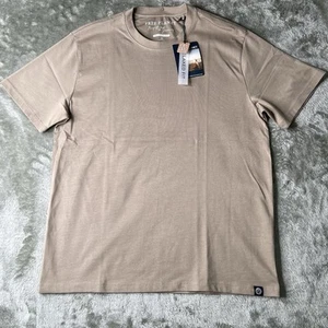 Free Planet Relaxed Fit Tshirt Color Brown Size Medium Streetwear NWT - Picture 1 of 6