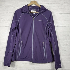 Columbia Womens size Large Purple Omni Shield Softshell Jacket - Picture 1 of 4