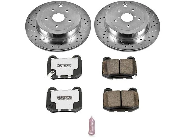 Kit de pastillas de freno trasero y rotor 36VGQV11 para Impreza WRX STI 2008 2009 2010 2011 Foto 1 de 1
