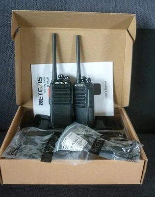 Freenet Handfunkgeräte Retevis RT 24V + OHNE CTCSS/DCS + RS Level 1 + neuwertig - Bild 1 von 4