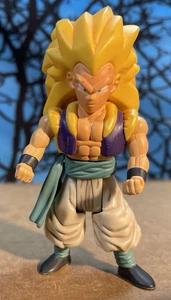 Dragon Ball Z Gotenks, Super Saiyan 3 Gotenks, Fusion Reborn, 4" altezza Irwin 2002 - Foto 1 di 5