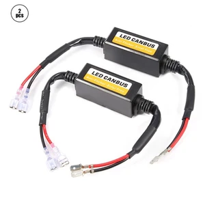 1Pair H1/H3 Canbus LED Headlight Decoder Device Anti Flicker Resistors Error^ - Picture 1 of 11