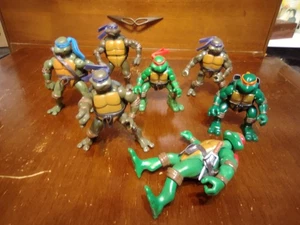 Figuras Mirage TMNT 2004, 2005, Donatello, Miguel Ángel - Imagen 1 de 8