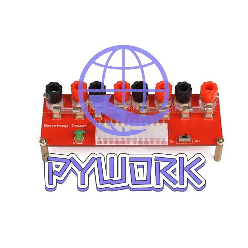 24 Pins ATX Benchtop Board Computer PC Power Supply Breakout Adapter Module M85 - image 1 of 4