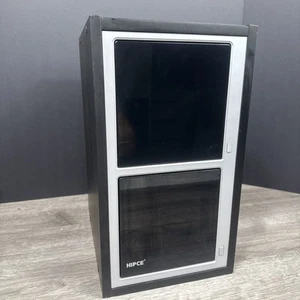 HIPCE CDB-200 One Touch CD/DVD Aufbewahrungsbox schwarz Slide Out Aufbewahrungskoffer gebraucht - Bild 1 von 10